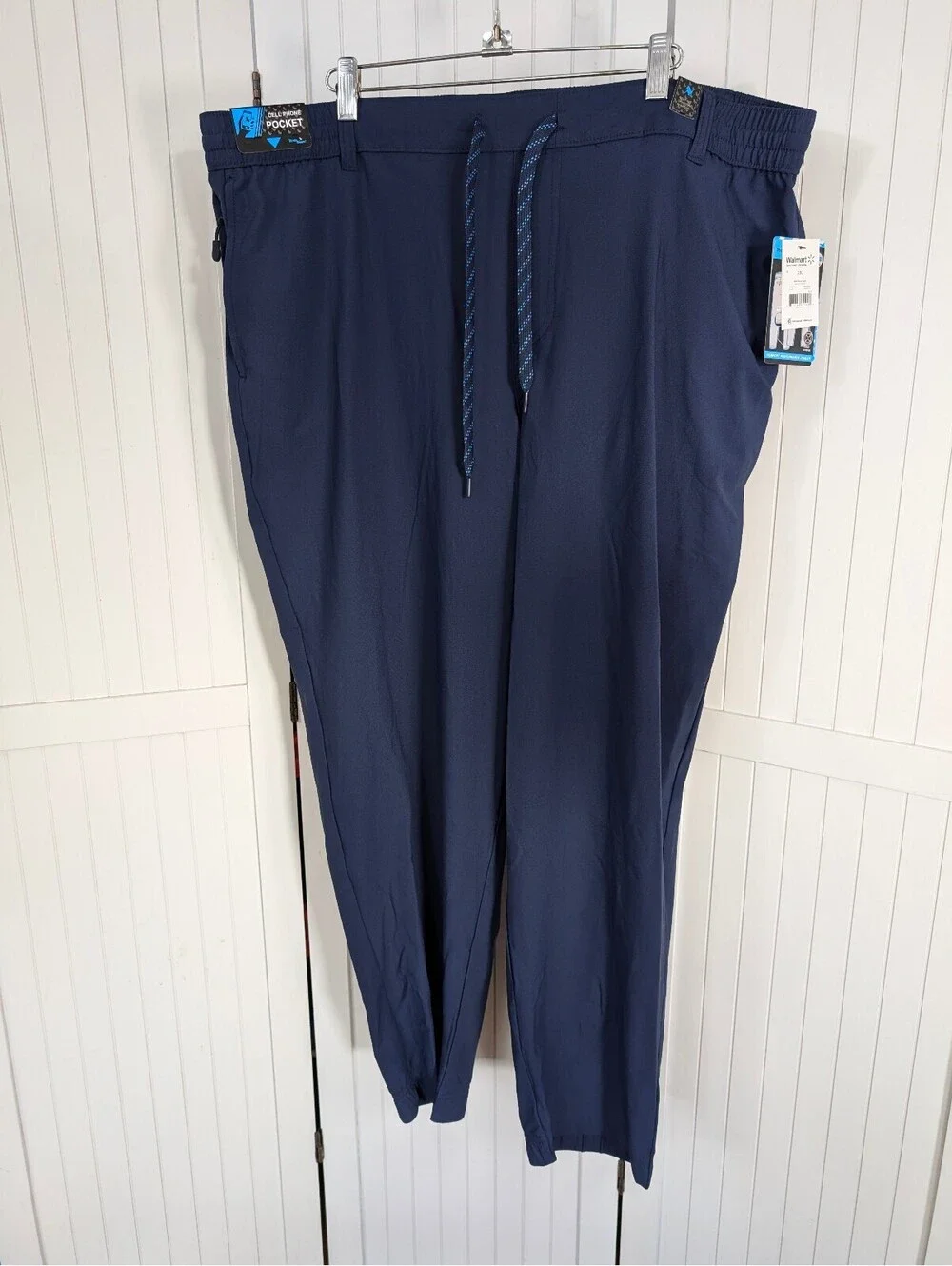 Birdie Bound Golf Jogger Pants Men's 2XL Navy 4 Way Stretch NWT Cell Pocket